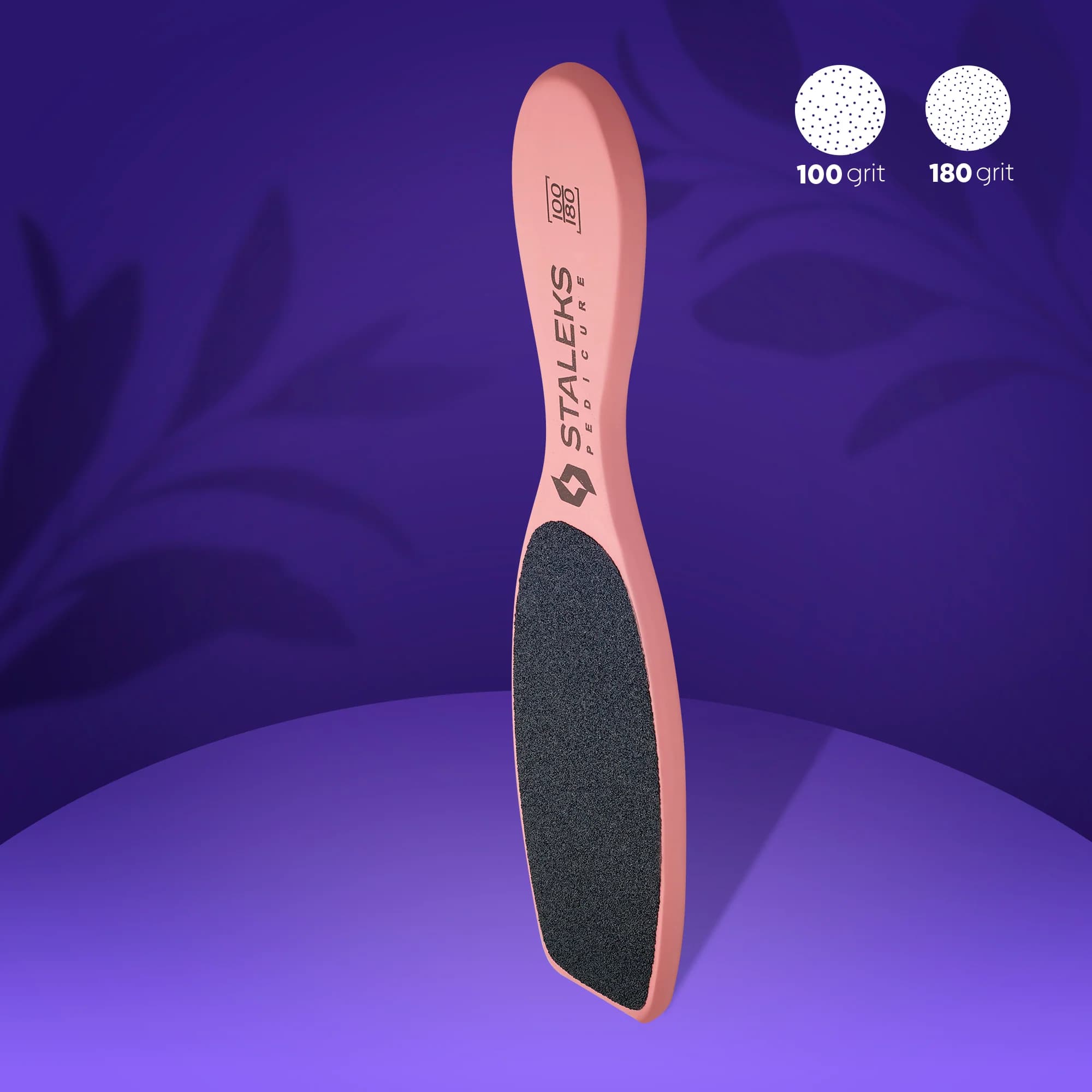 Wooden foot file BEAUTY & CARE 20 TYPE 3 100/180 grit, foto 1 nga 3