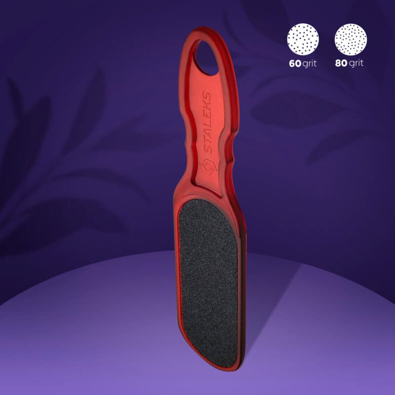 Plastic foot file CLASSIC 10 TYPE 3 60/80 grit, foto 1 nga 3