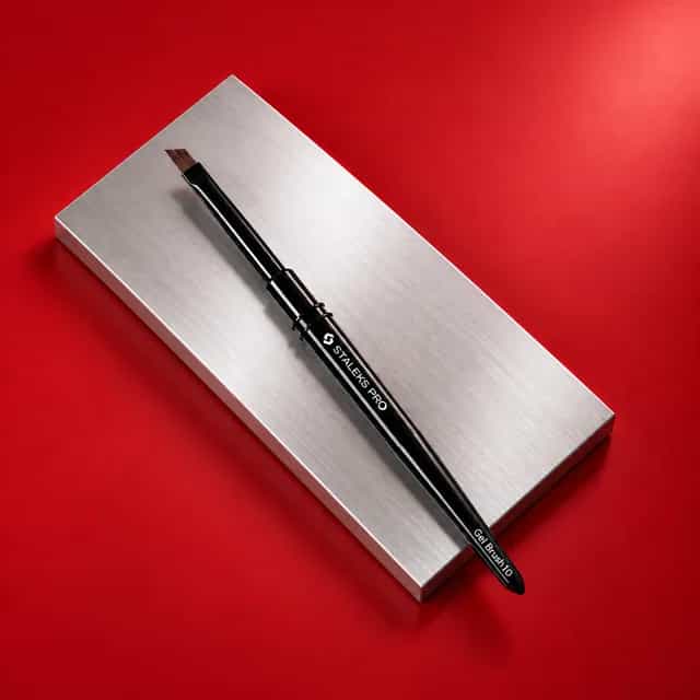 Angled brush for gel EXPERT width 4 mm / length 7 mm